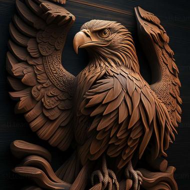 3D model eagle 3d model (STL)